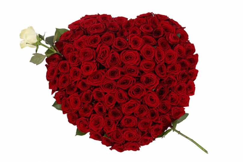Cupid's Message: 101 Roses in a Box - Image 2