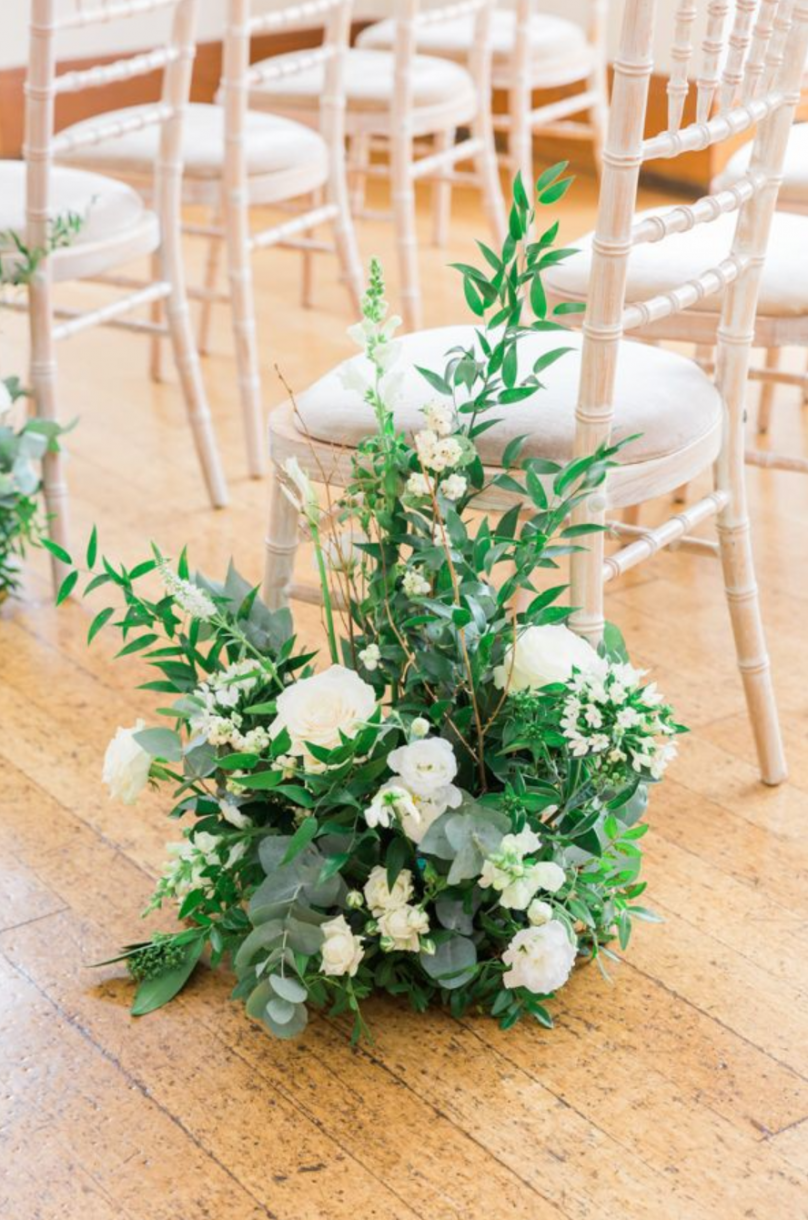 «Emerald Grasses» – Full Wedding Set (Bridal bouquet, boutonnière, one bridal table decoration, and your choice of guest table decorations) - Image 5