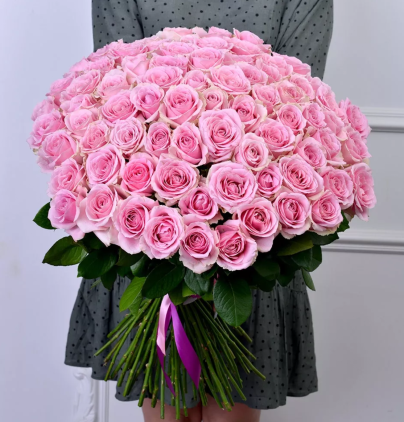 California Pink Thunderstorm: Choose from 20 to 1001 Pink Roses - Image 2