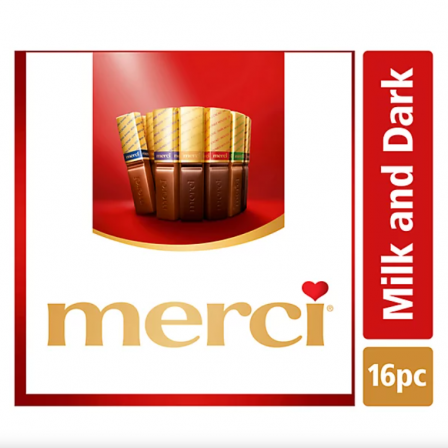 Merci Finest Assorted Chocolate Candy - 7.04 Oz