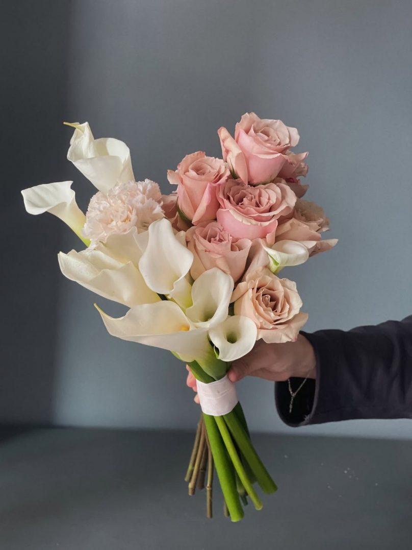 Bridal bouquet: «Pink Cream»
